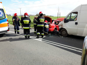 Wypadek na trasie Iława-Susz